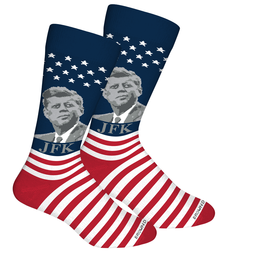 JFK America Crew Socks