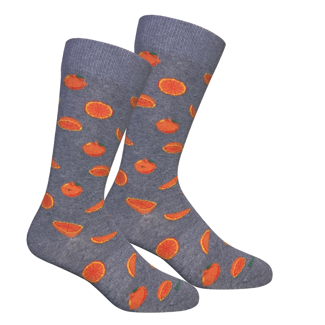 Oranges Crew Socks