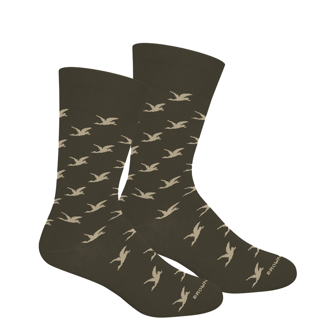 Duck Lattice Socks (Fun Size)