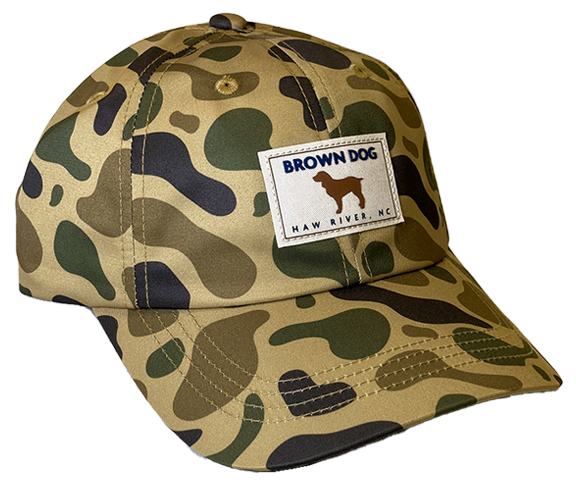 Brown Dog Camo Cap