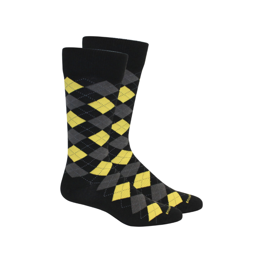 Argyle Crew Socks