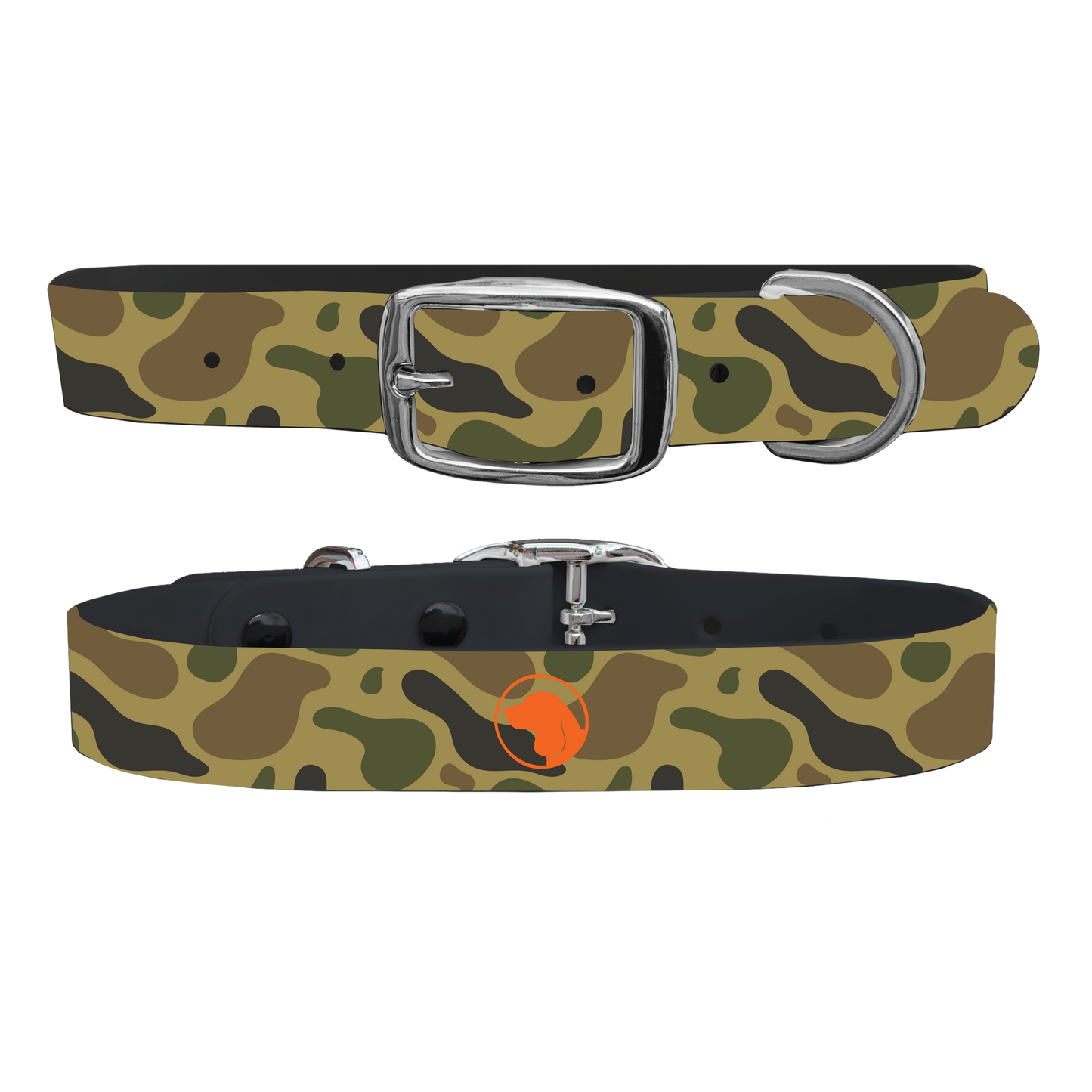 Old School Camo Dog Collar