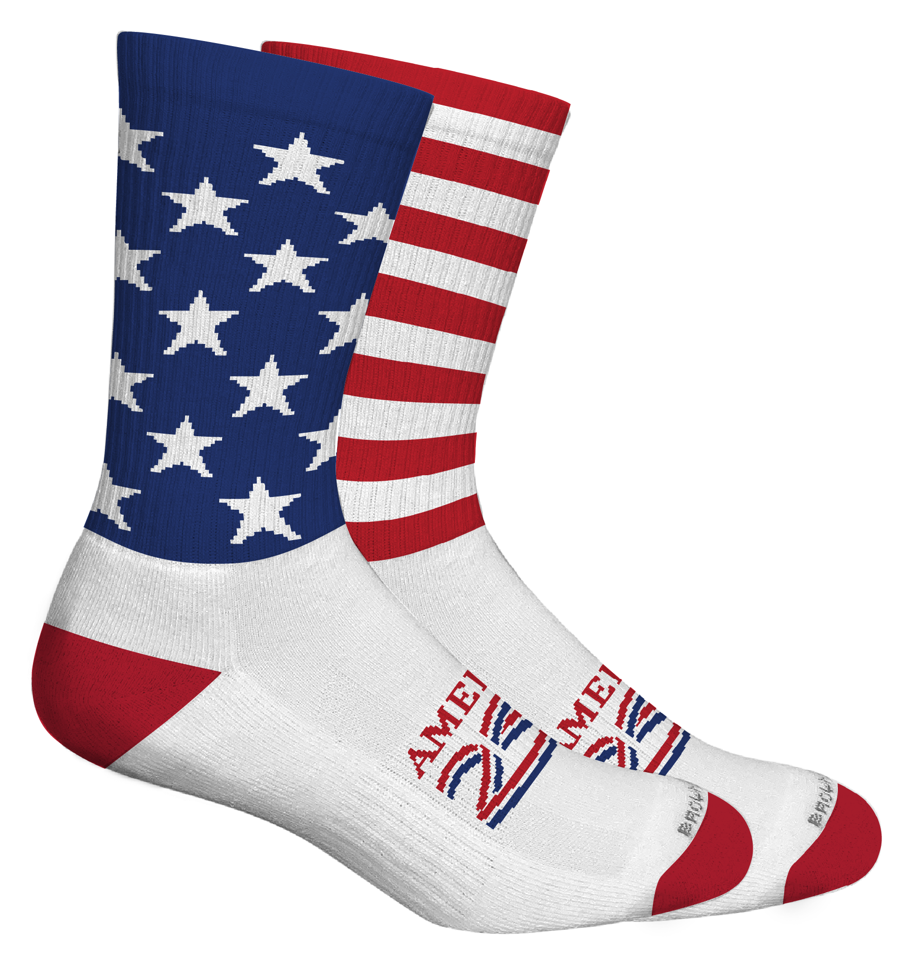 STARS N' STRIPES (SPLIT SOCKS) – Brown Dog Hosiery