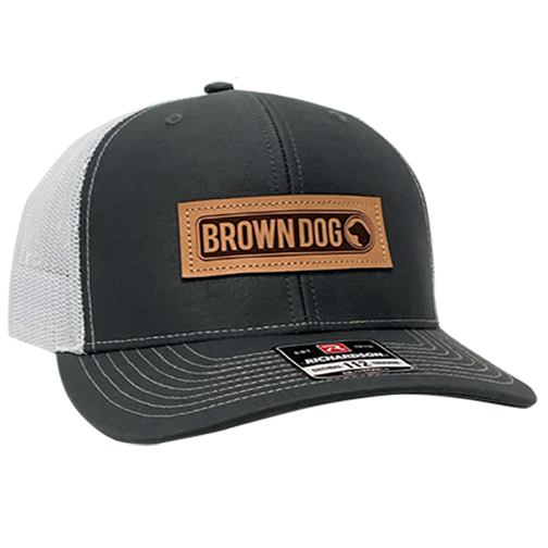 Men\'s Trucker Dog Hosiery Brown Hats Snapback Caps - –