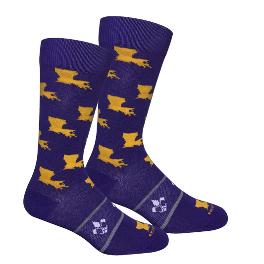 Louisiana State Crew Socks