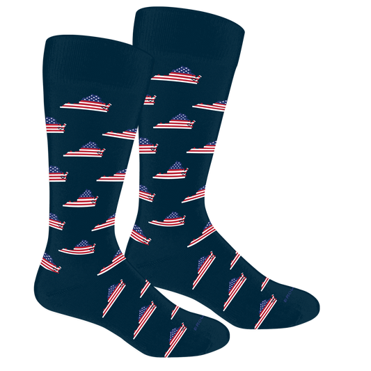 Virginia USA Crew Socks