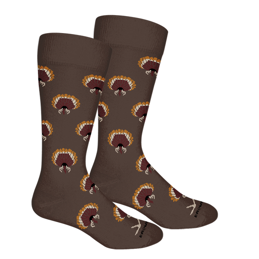 Trophy Turkey Crew Socks