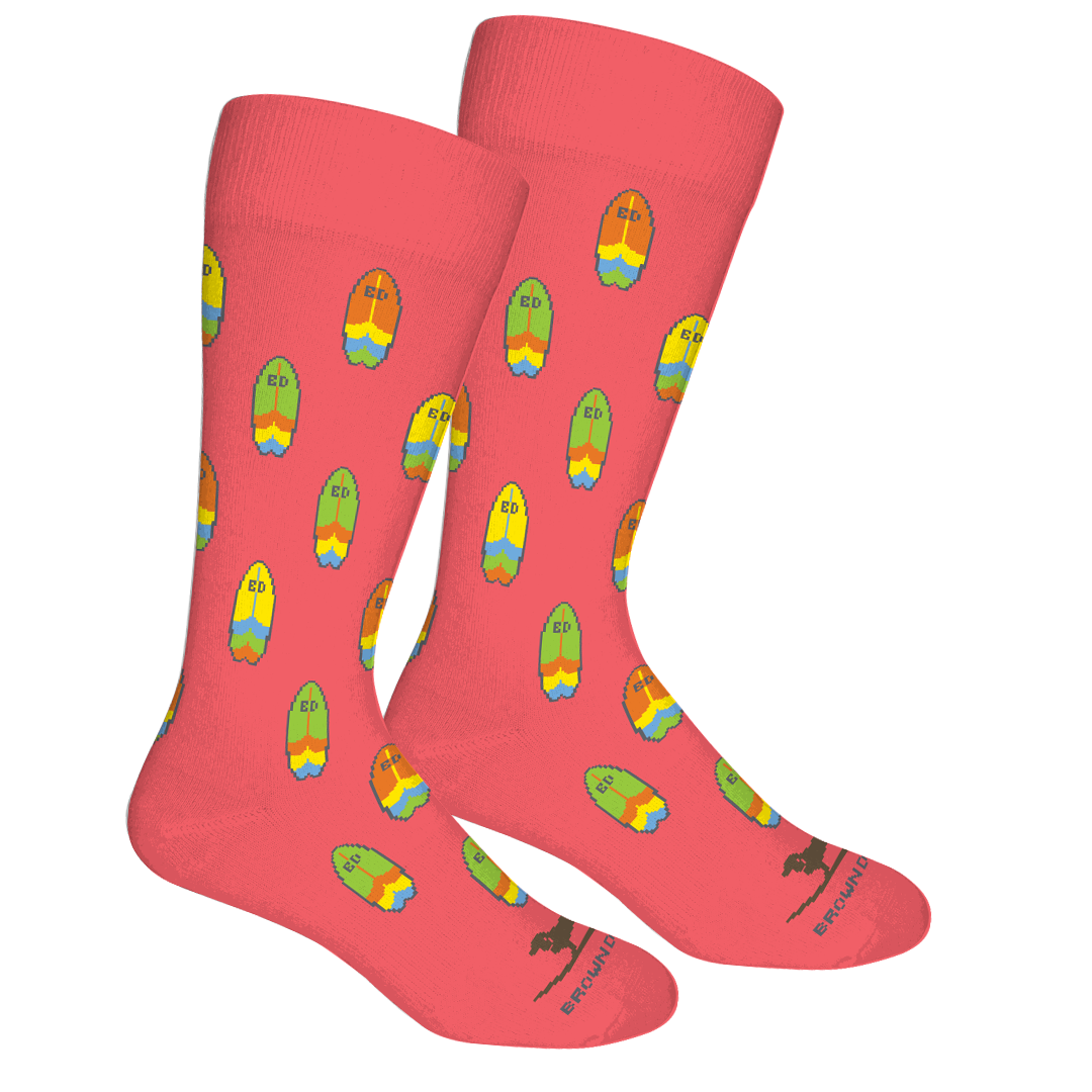 Surf's Up! Crew Socks