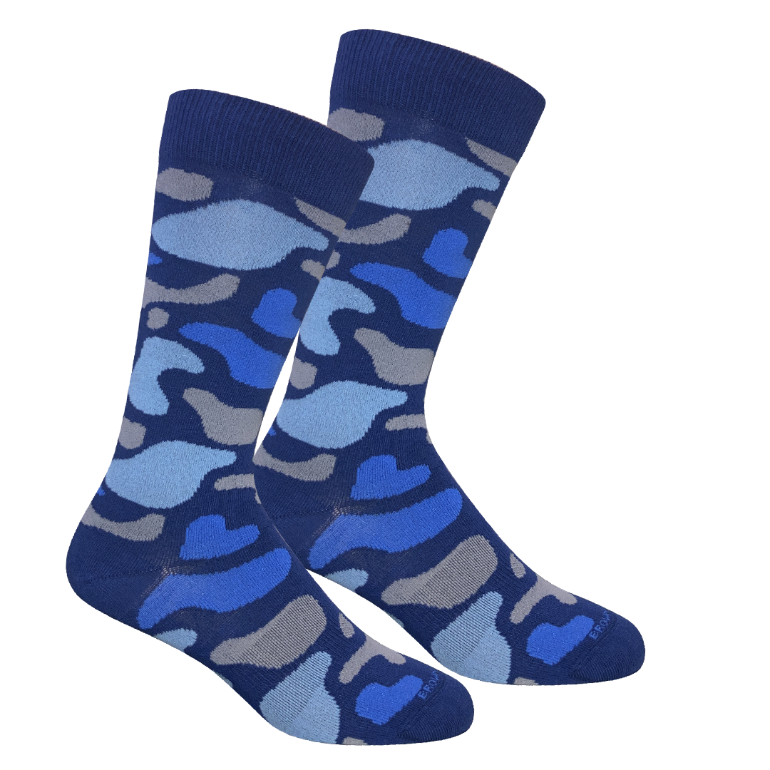Old School Camo Crew Socks