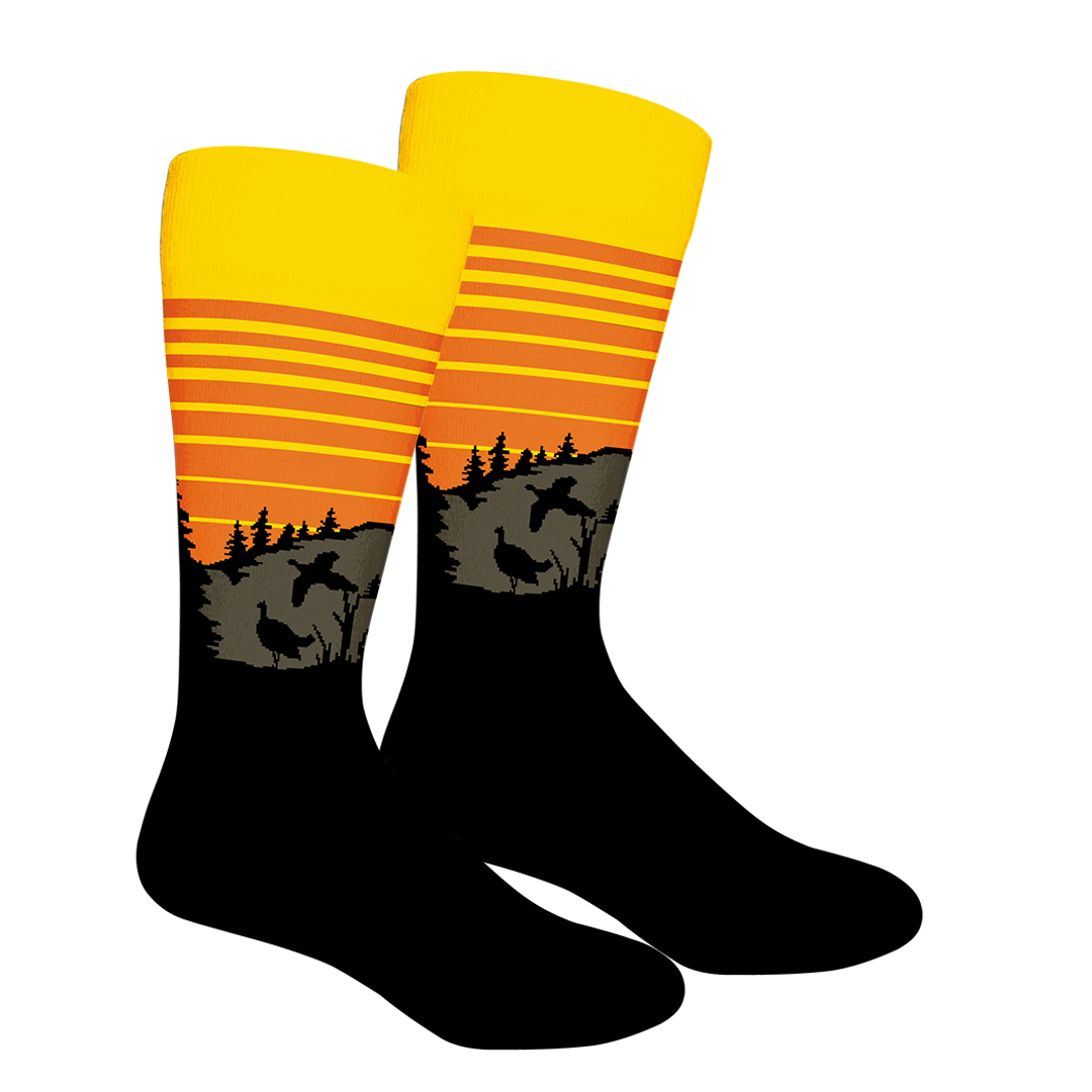 Gobblers Crew Socks