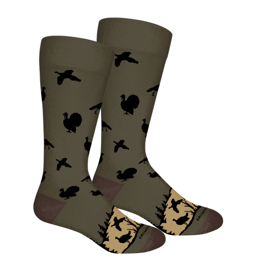 Wild Turkey Crew Socks