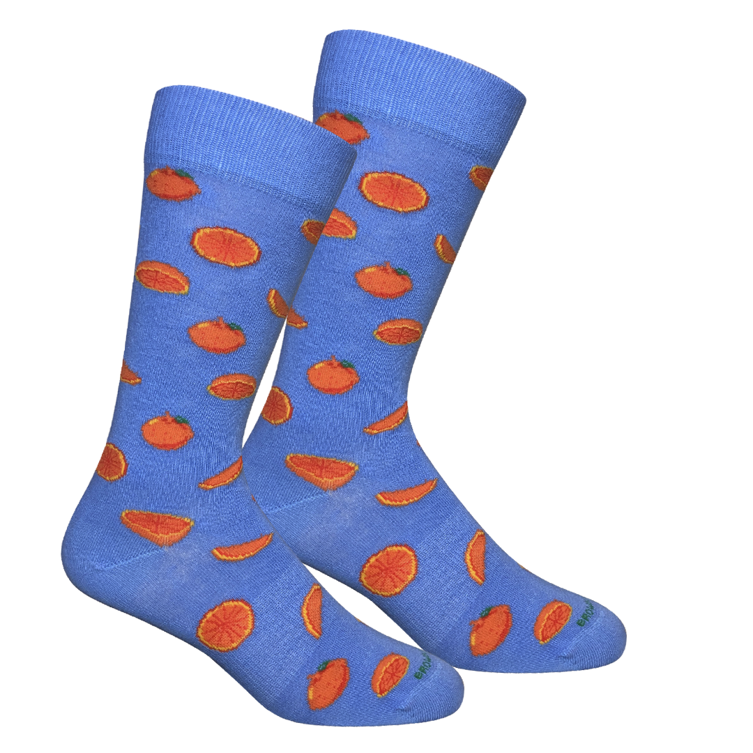 Oranges Crew Socks