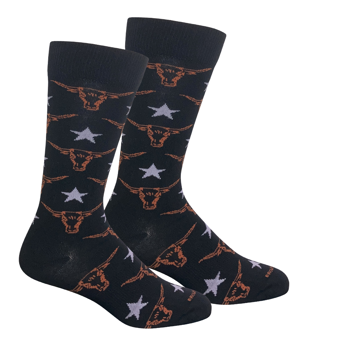Longhorn Crew Socks