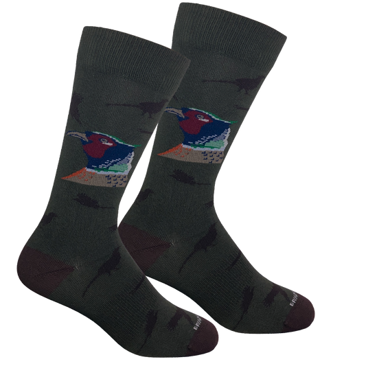 Pheasant Crew Socks