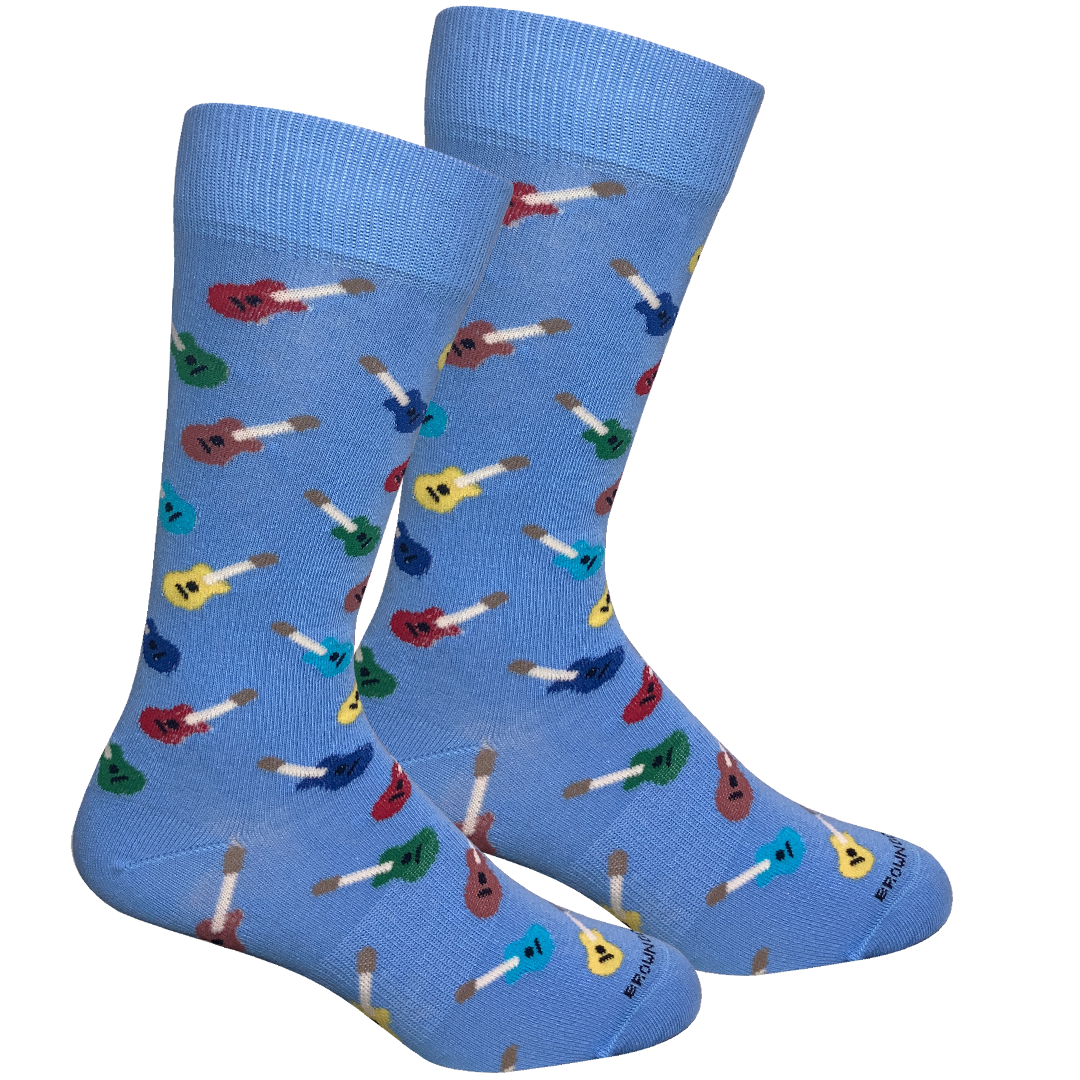 Guitars Crew Socks