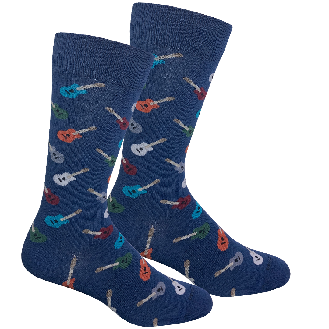Guitars Crew Socks