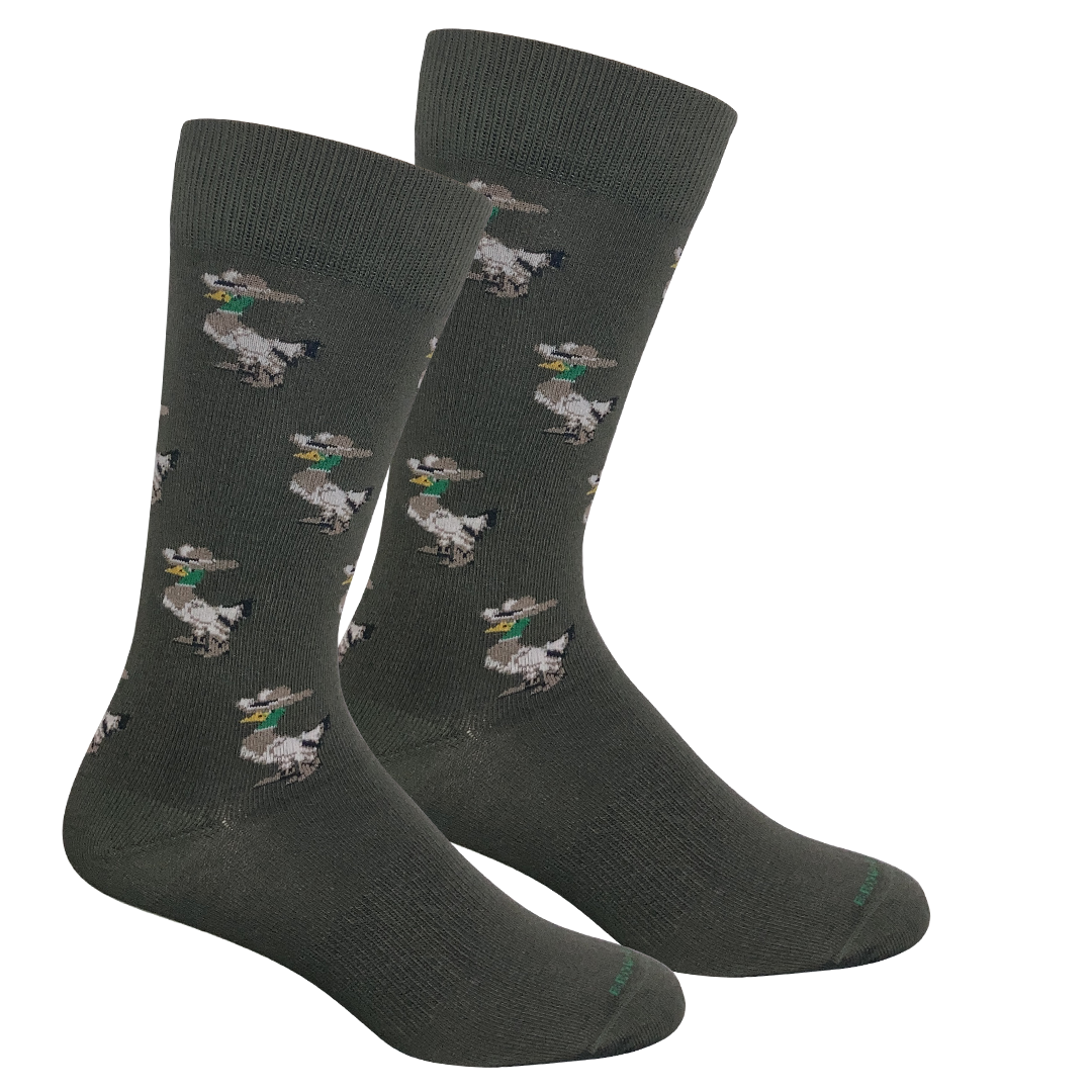 Duck Cowboy Crew Socks