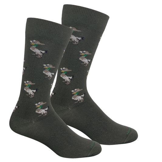 Duck Cowboy Crew Socks