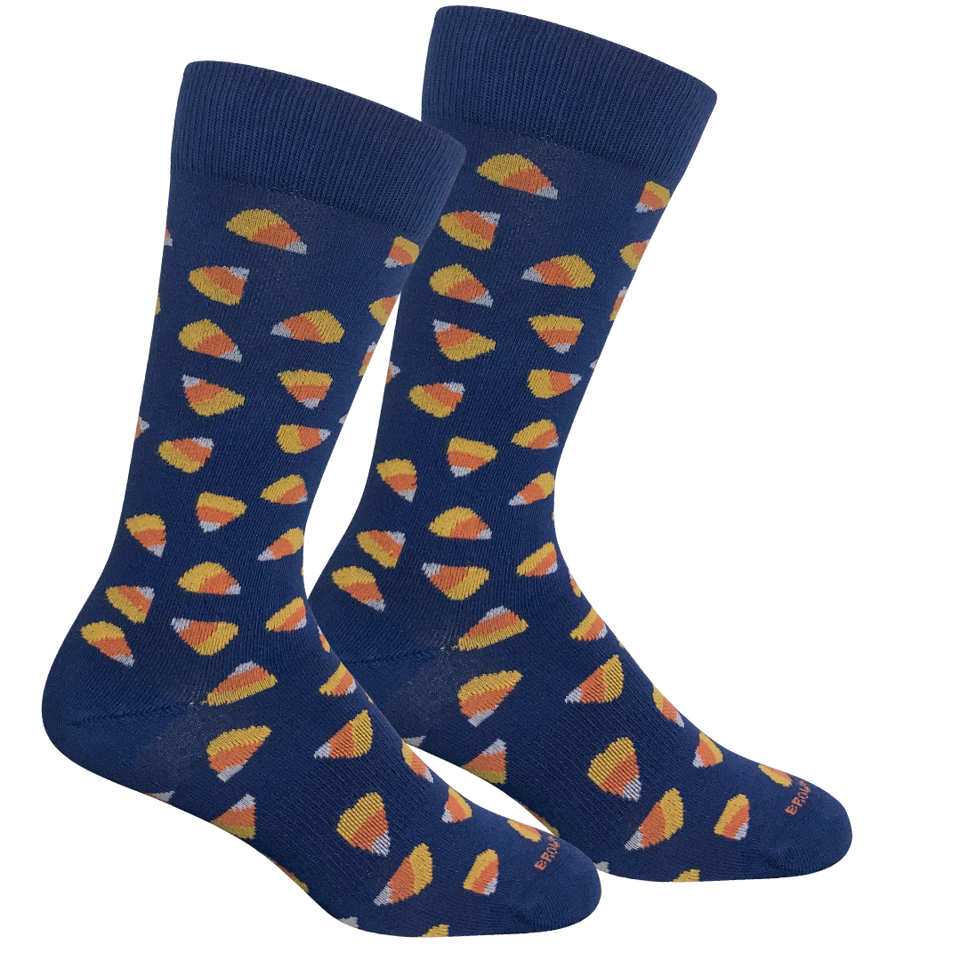 Candy Corn Crew Socks