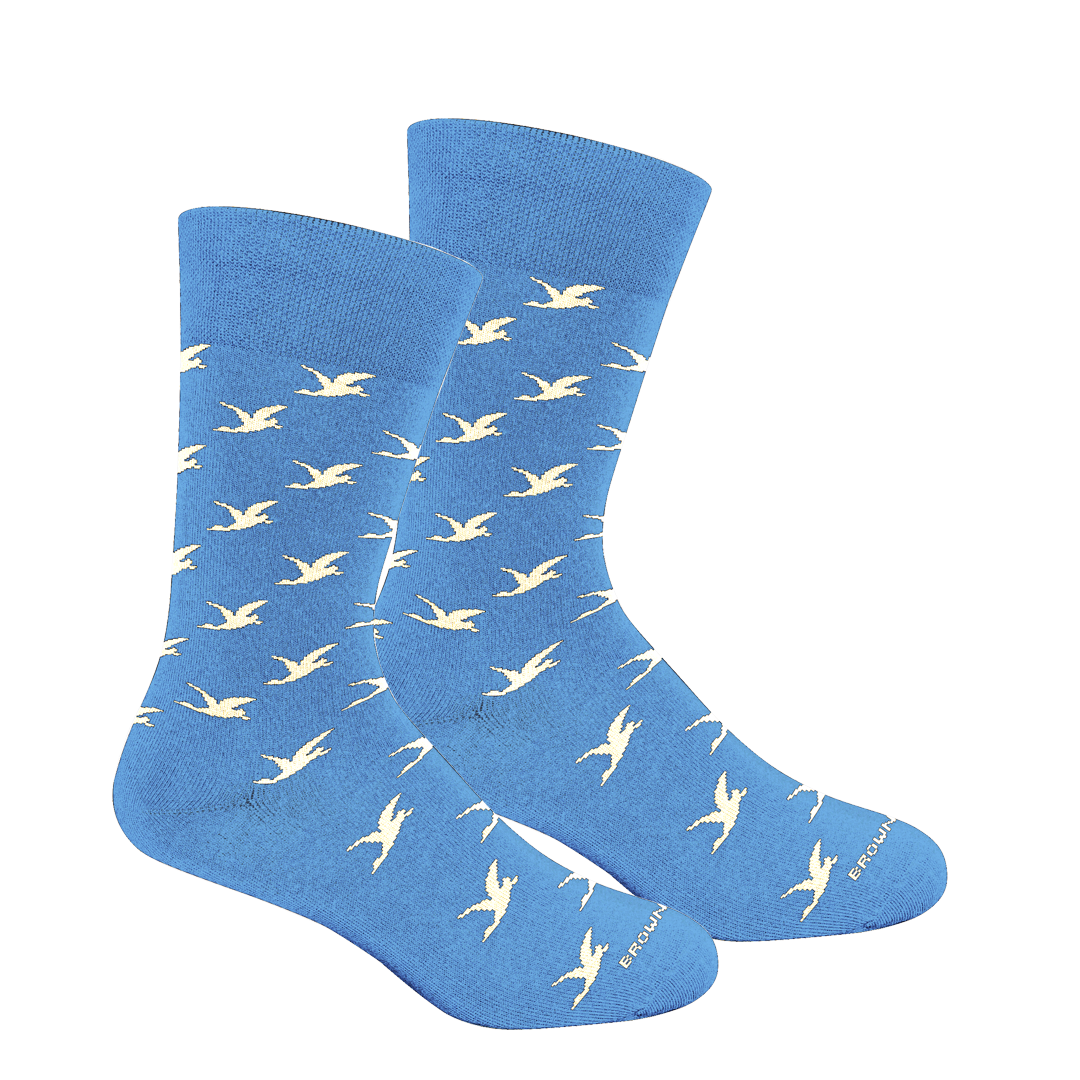 Duck Lattice Socks (Fun Size)