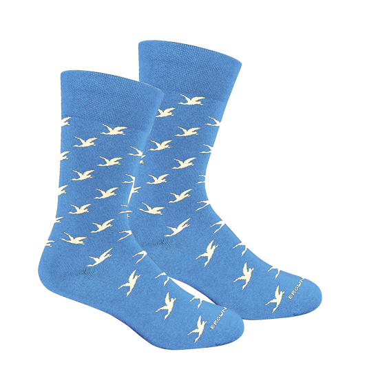 Duck Lattice Socks (Fun Size)
