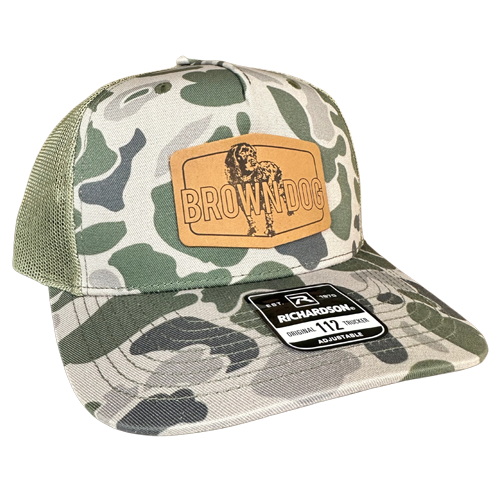 Brown – Hats Men\'s Caps Trucker Snapback Dog Hosiery -