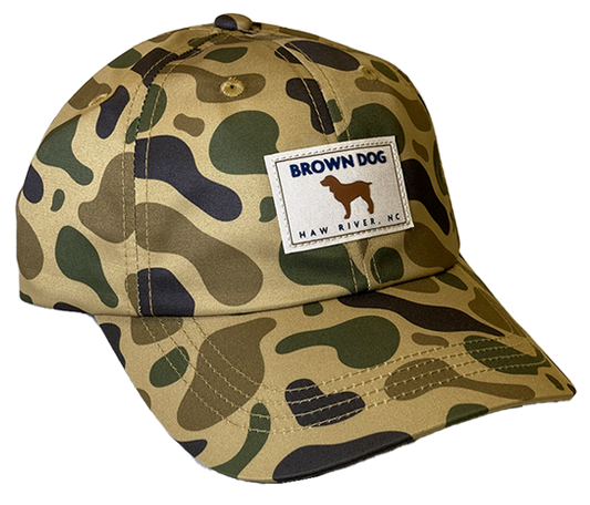 Brown Dog Camo Cap