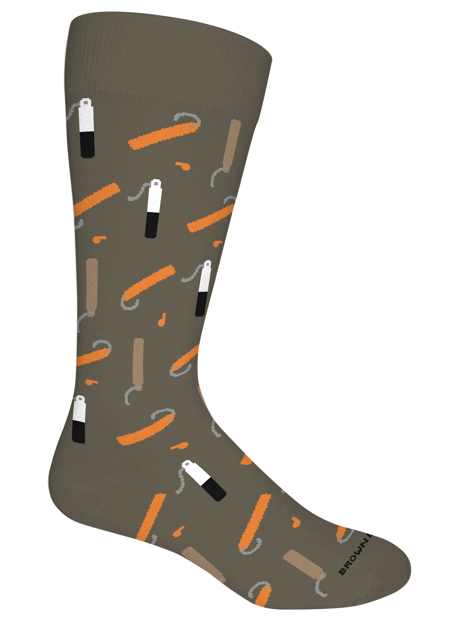 Bumpers Patterned Crew Socks