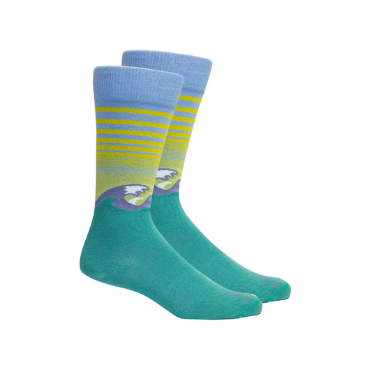 Men's Coastal-Inspired Socks Brown Dog Hosiery Men's Coastal-Inspired Socks Brown Dog Hosiery