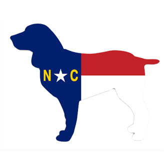 North Carolina Dog Decal